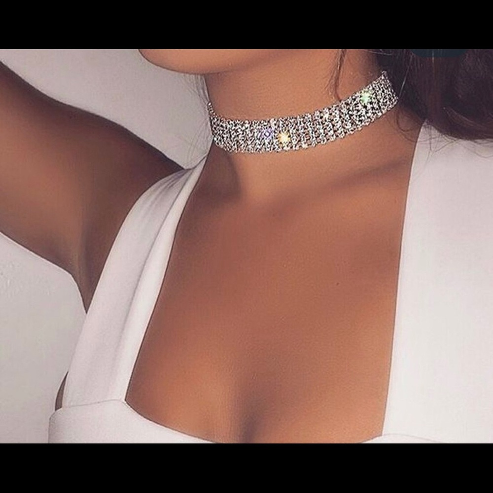 Diamond choker